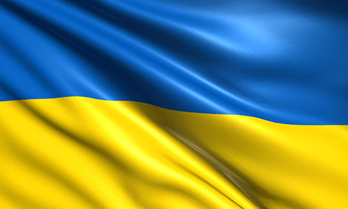 Ukraine country flag